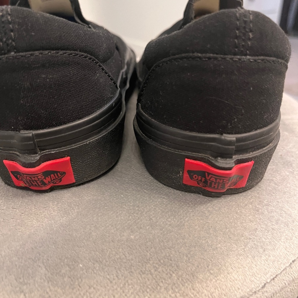 Vans Classic Black Slip-On Sneakers - Picture 5 of 5